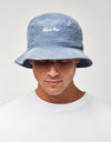 Route One Script Cord Bucket Hat - Air Force Blue