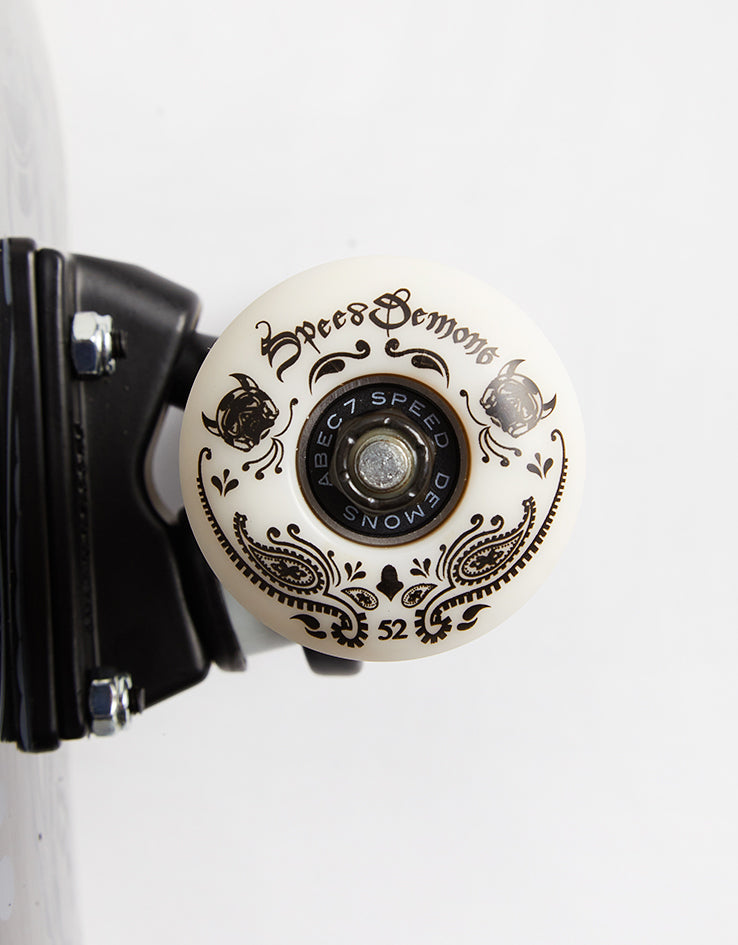 Speed Demons Bandana Complete Skateboard - Black/Black