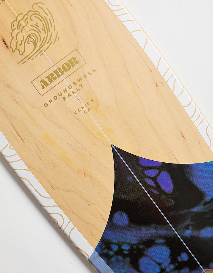 Arbor Groundswell Rally Skateboard Cruiser  - 8.875" x 30.5"