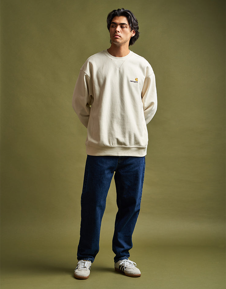 Carhartt WIP Newel Pant - Blue (Stone Washed)