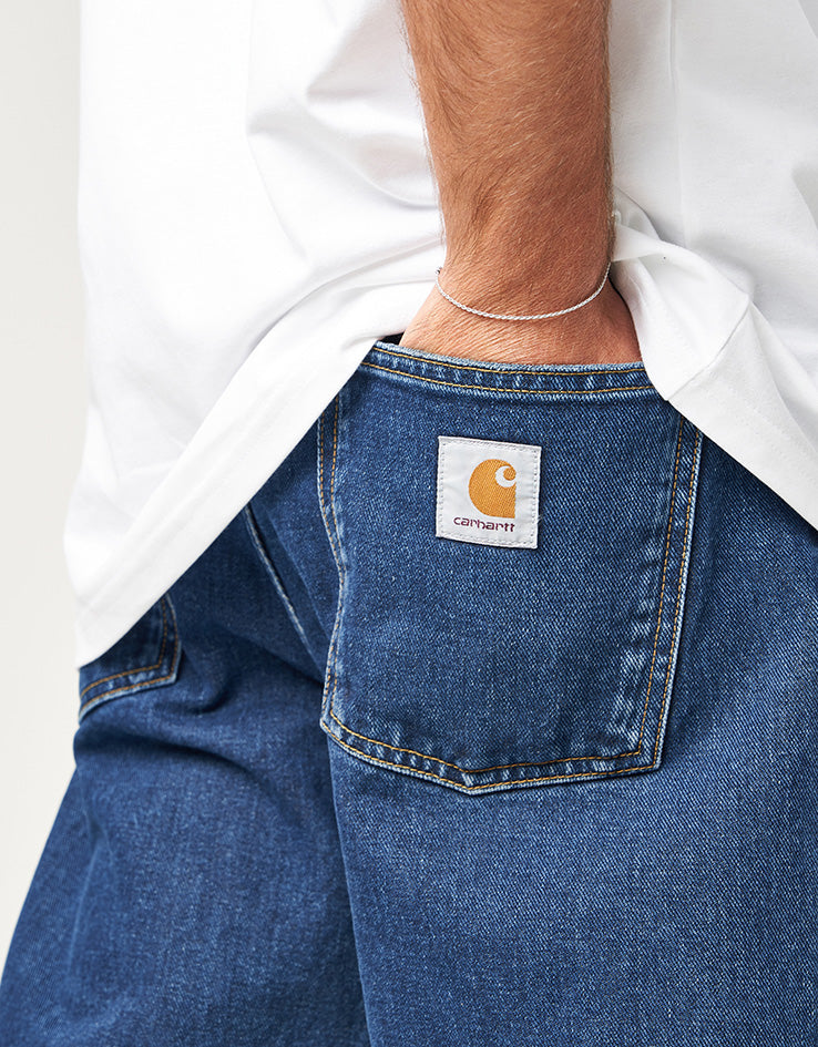 Carhartt WIP Newel Pant - Blue (Stone Washed)