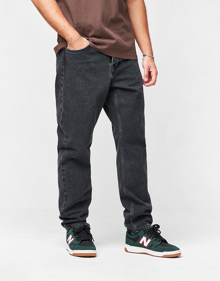 Carhartt WIP Newel Pant - Black (Stone Washed)