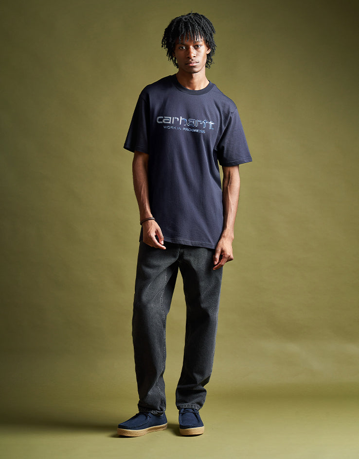 Carhartt WIP Newel Pant - Black (Stone Washed)