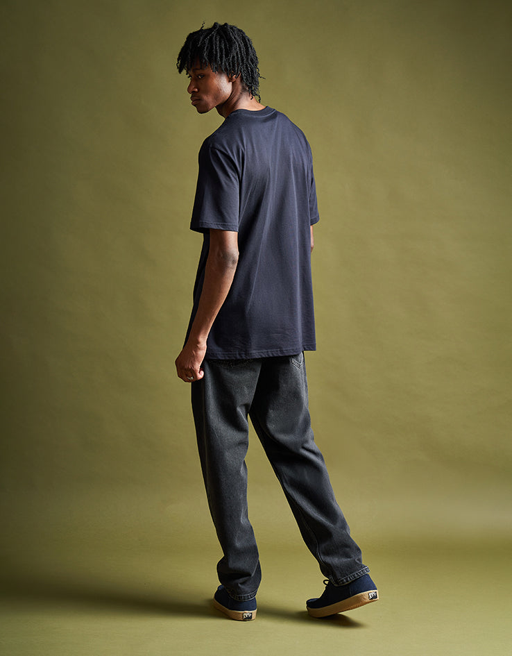 Carhartt WIP Newel Pant - Black (Stone Washed)