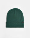 Route One Recycled NY Cuff Beanie - Forest Green