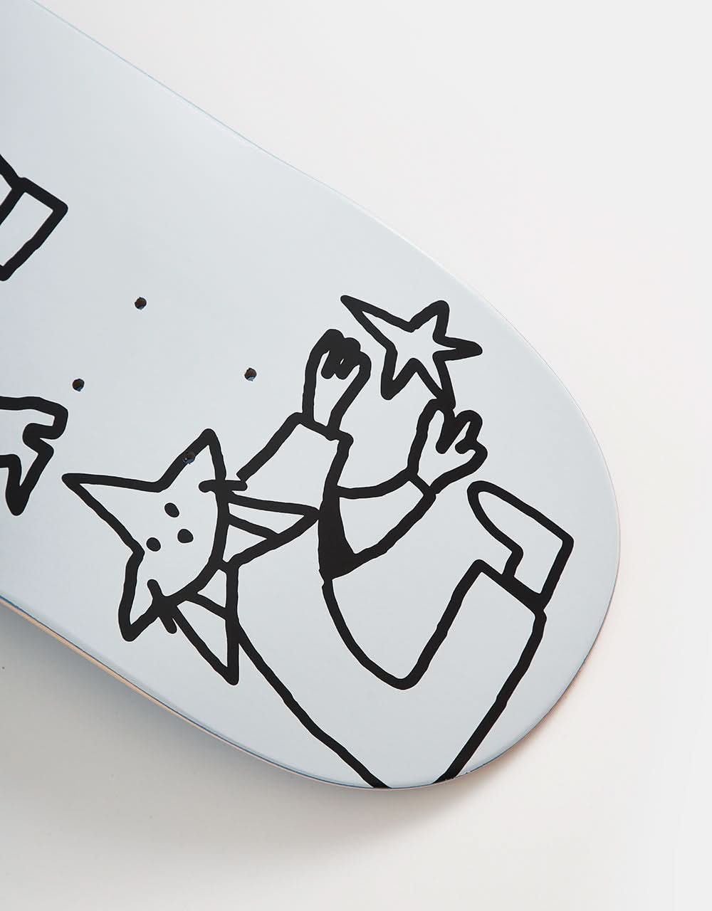 Skateboard Cafe "Buddy" C2 Skateboard Deck - White