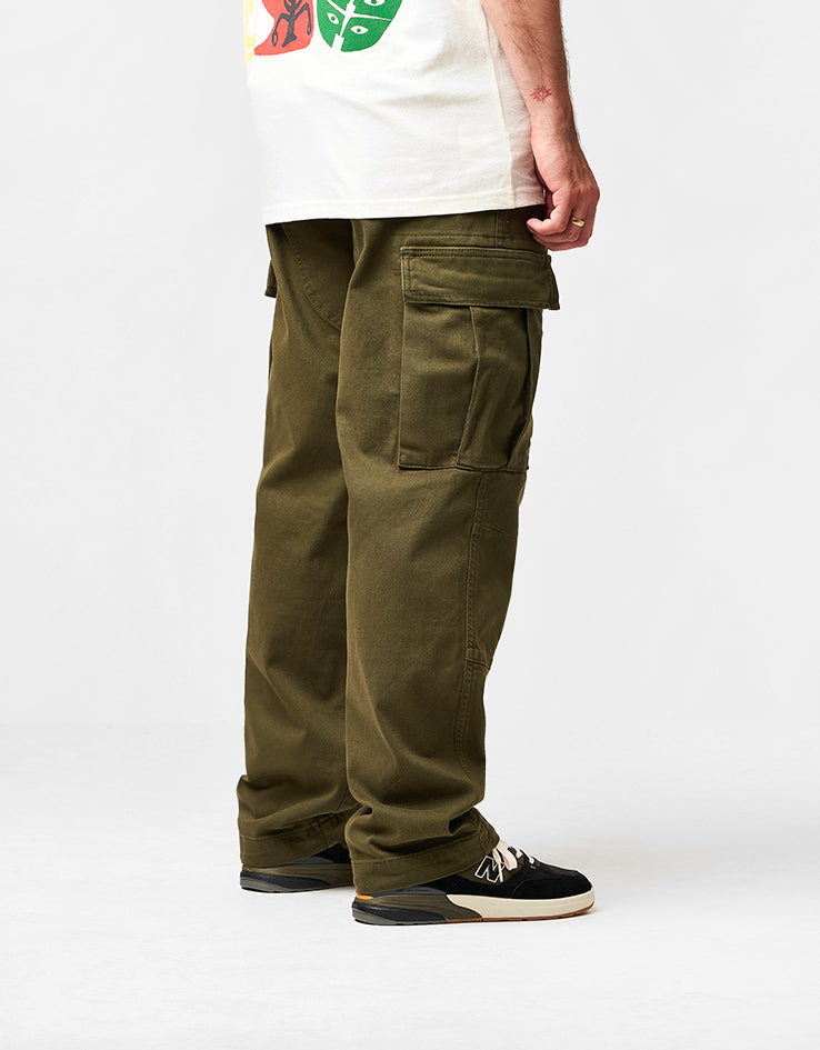 Route One Classic Cargo Pants - Olive