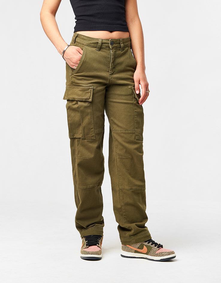 Route One Classic Cargo Pants - Olive