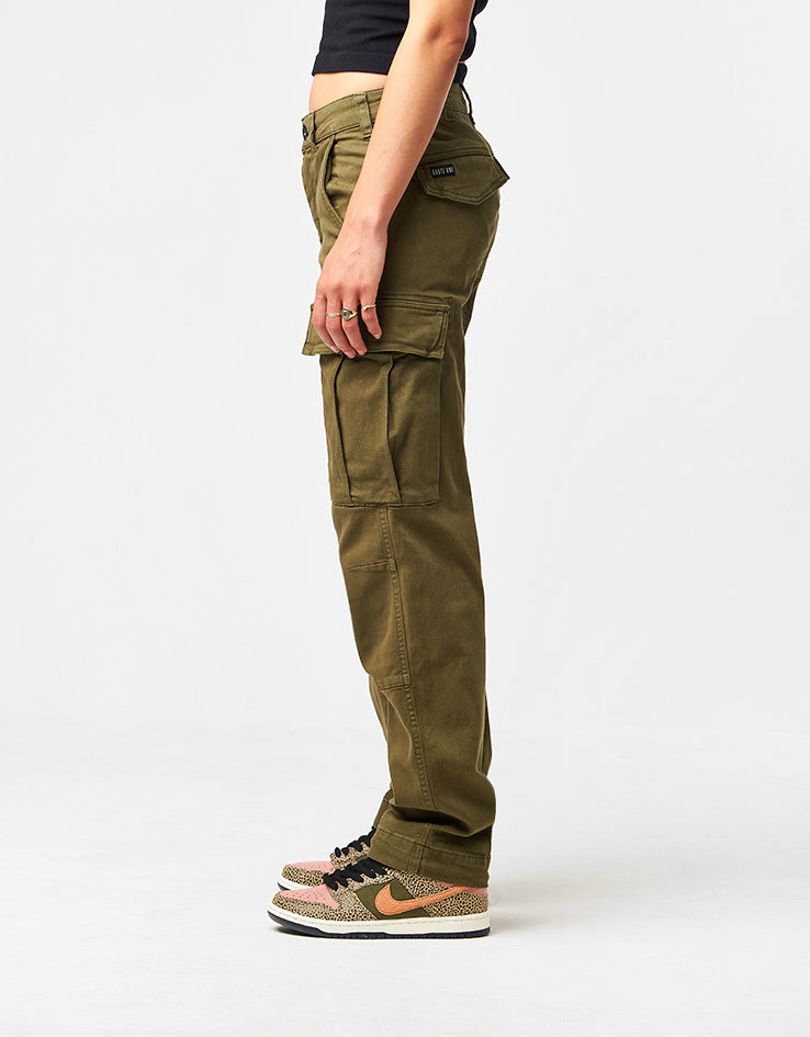 Route One Classic Cargo Pants - Olive