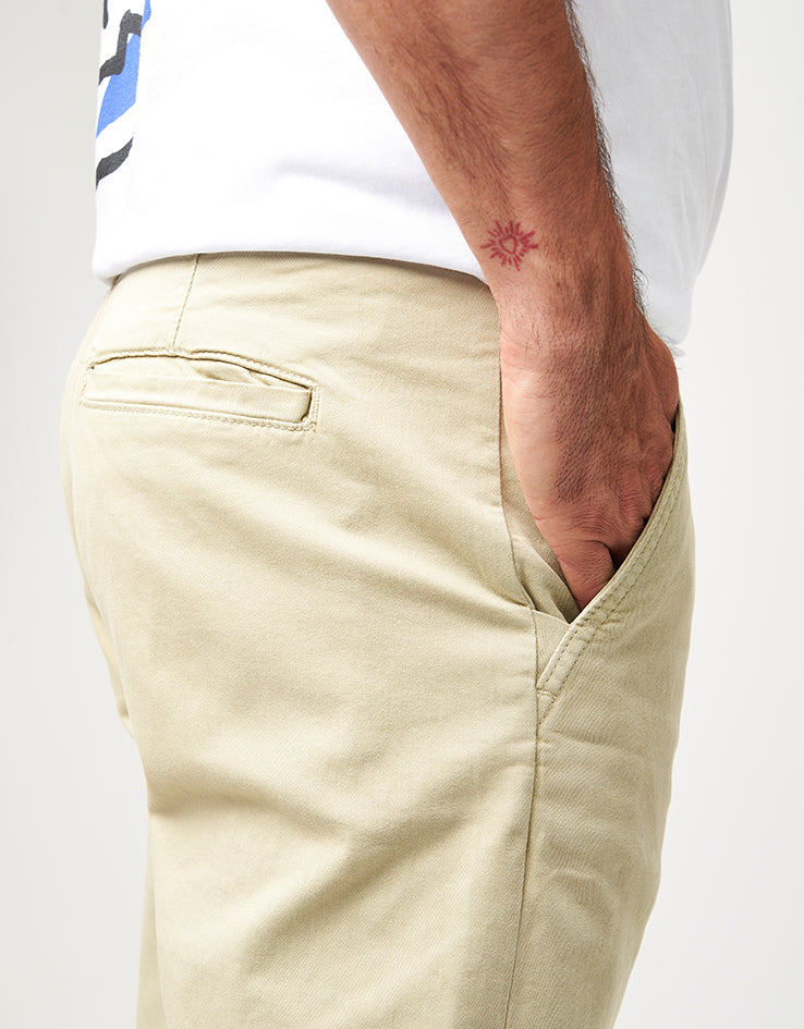 Route One Premium Relaxed Fit Chinos - Khaki