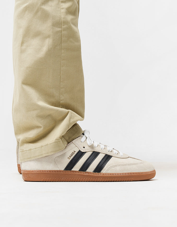 Route One Premium Relaxed Fit Chinos - Khaki