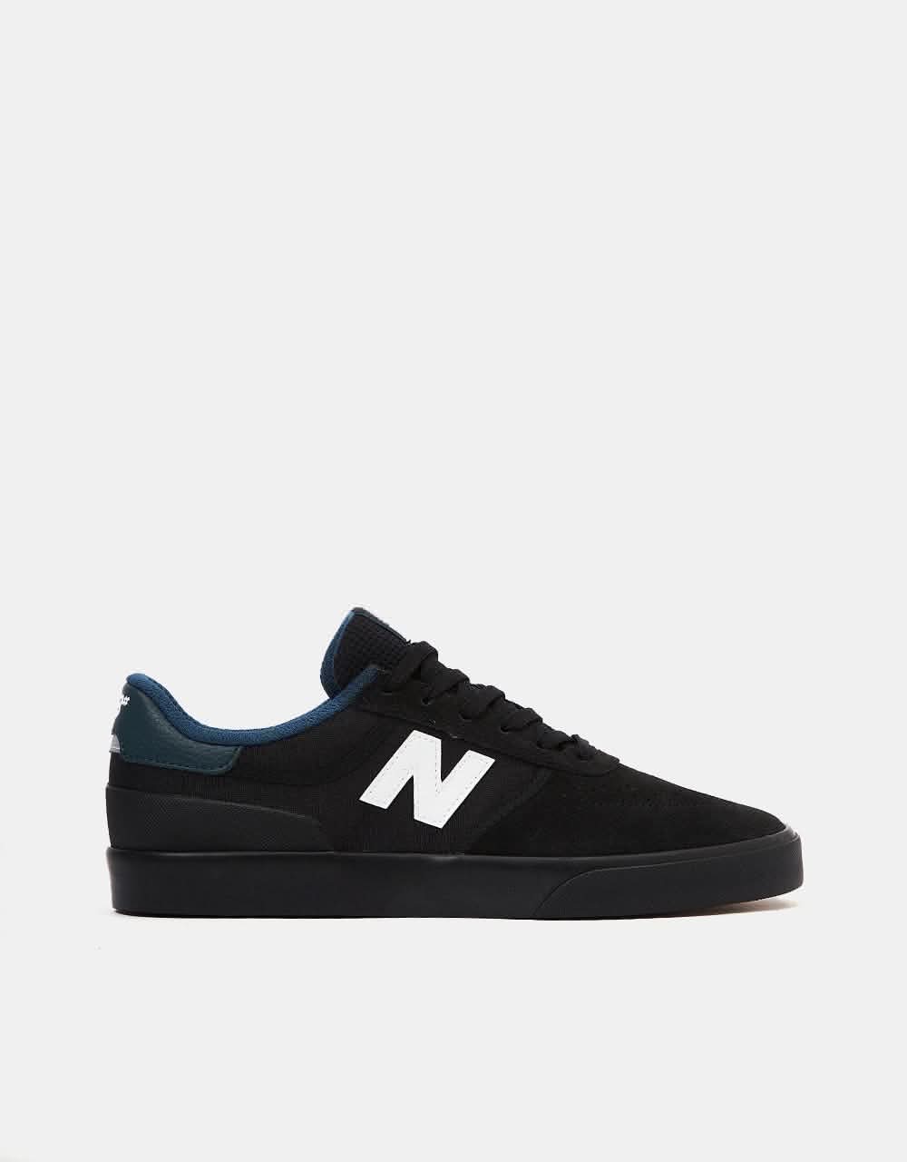 New Balance Numeric 272 Skate Shoes - Black/White/Teal/Black