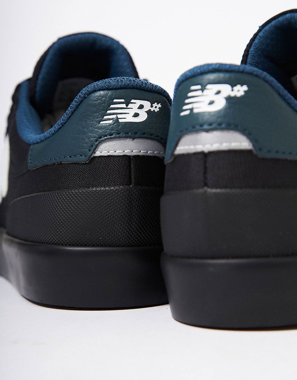 New Balance Numeric 272 Skate Shoes - Black/White/Teal/Black
