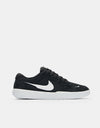 Nike SB Force 58 Skate Shoes - Black/White-Black