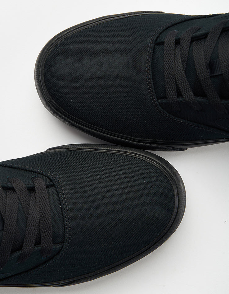 Nike SB Chron 2 Canvas Skate Shoes - Black/Black-Black