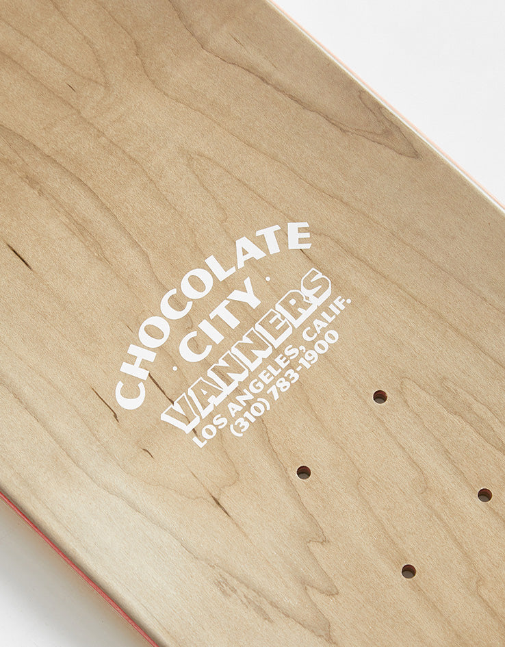 Chocolate Perez Vanners Skateboard Deck - 8.5"