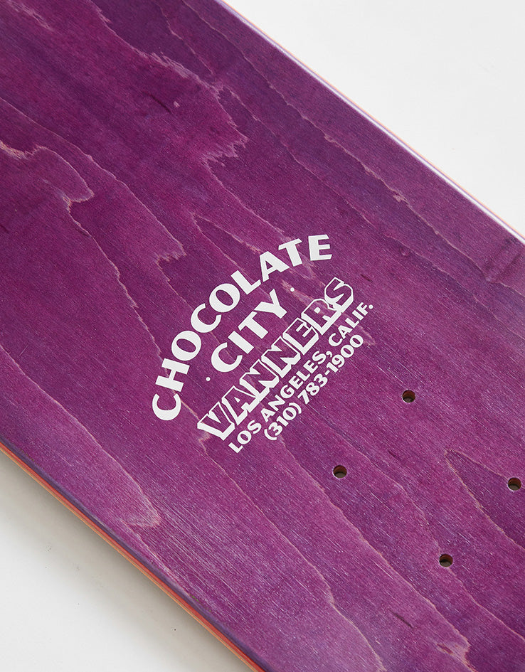 Chocolate Alvarez Vanners Skateboard Deck - 8"
