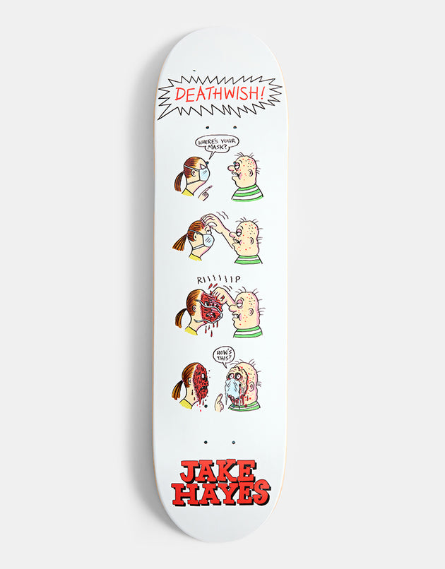 Deathwish Hayes Quarantine Skateboard Deck - 8"