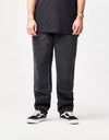 Route One Double Knee Denim Pants - Washed Black