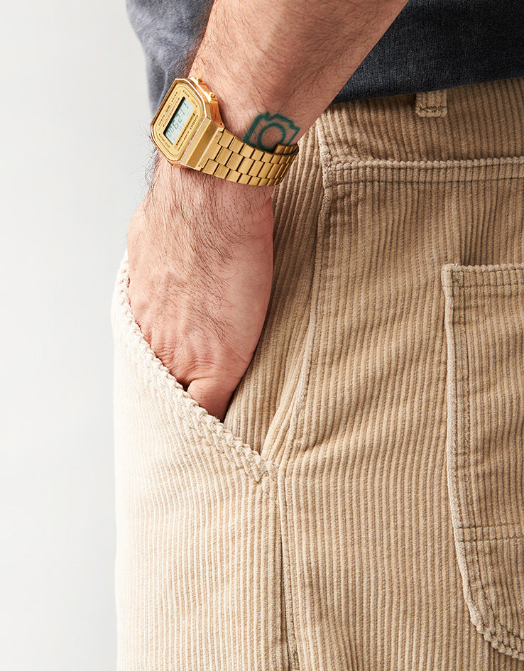 Route One Super Baggy Big Wale Cords - Stone