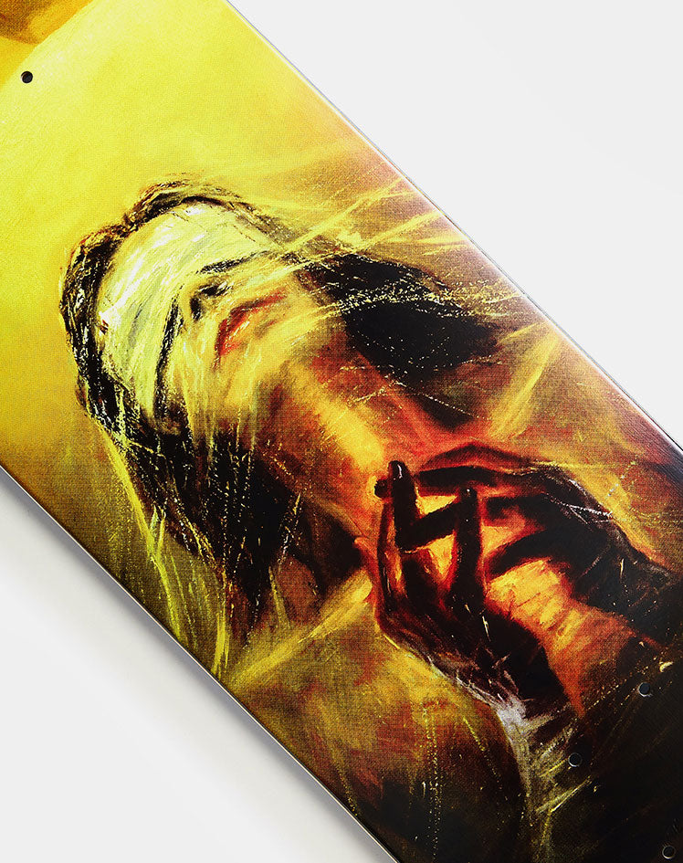 Zero x Mariusz Lewandowski Burman Light and Dark Skateboard Deck - 8.25"