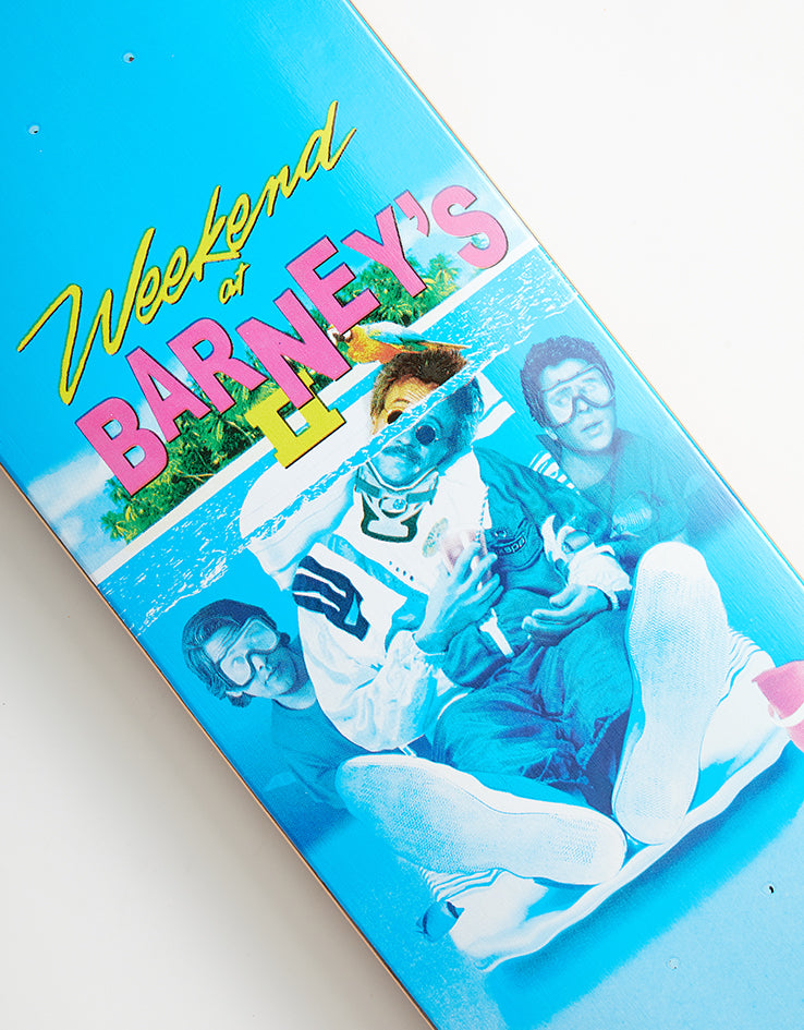 Sour Page Weekend at Barney's Skateboard Deck