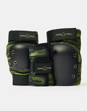 Pro-Tec Street Gear Junior Triple Pad Set - Camo/Black
