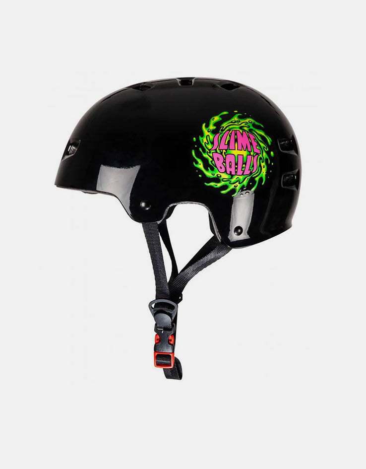 Bullet x Slime Balls Logo Helmet - Gloss Black