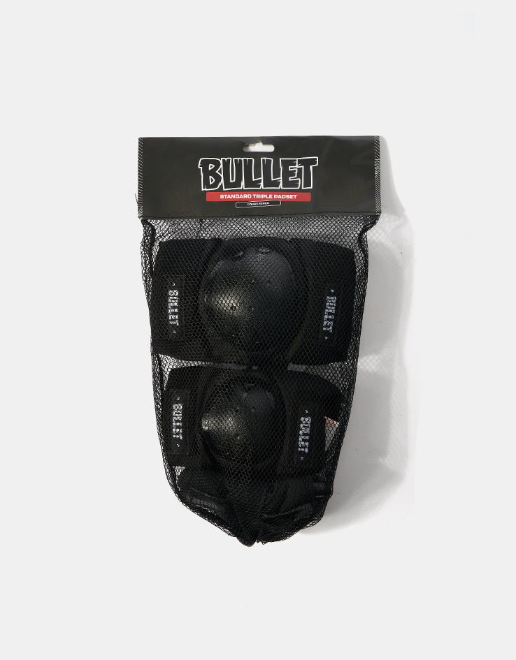 Bullet Standard Combo Triple Pad Set - Black
