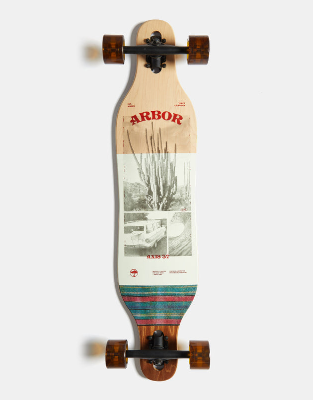 Arbor Photo Axis Drop Through Longboard - 37" x 8.5"