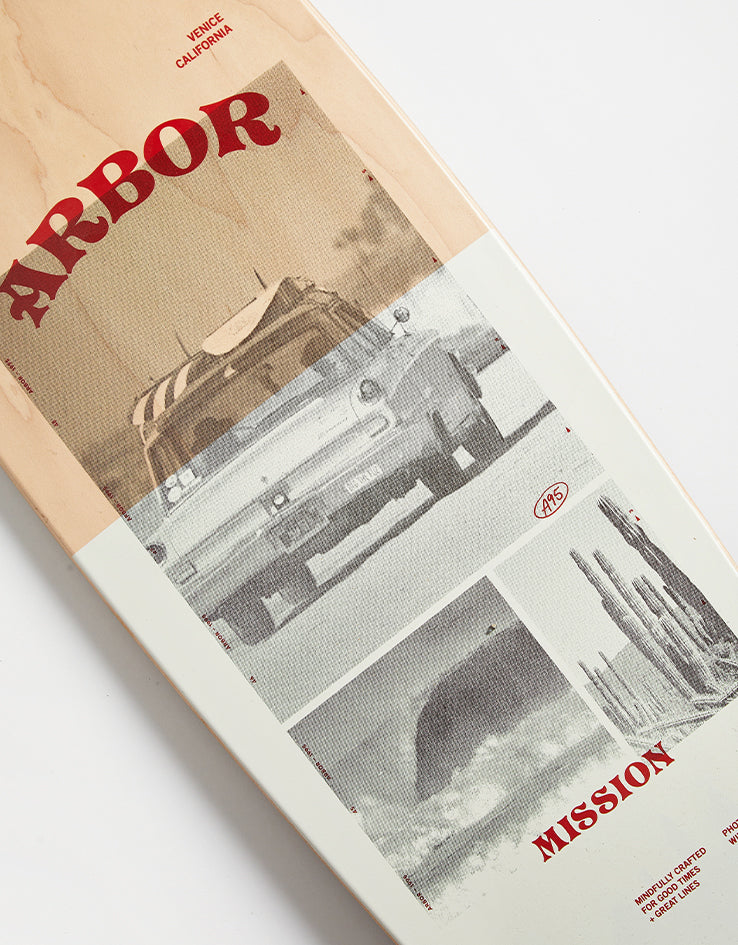 Arbor Photo Mission Single Kick Longboard - 35" x 8.625"