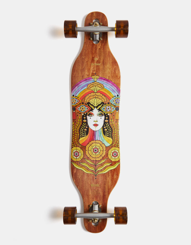 Arbor x B4BC Solstice Axis 37 Drop Through Longboard - 37" x 8.5"