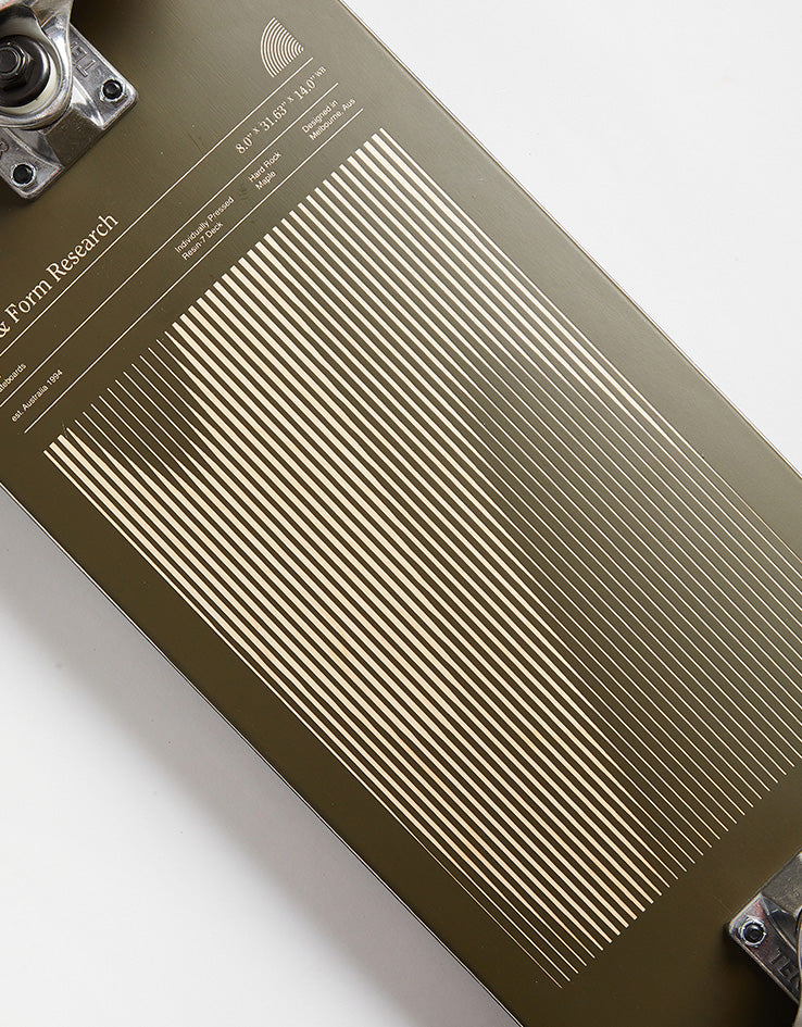 Globe G1 Lineform Olive Complete Skateboard - 8"