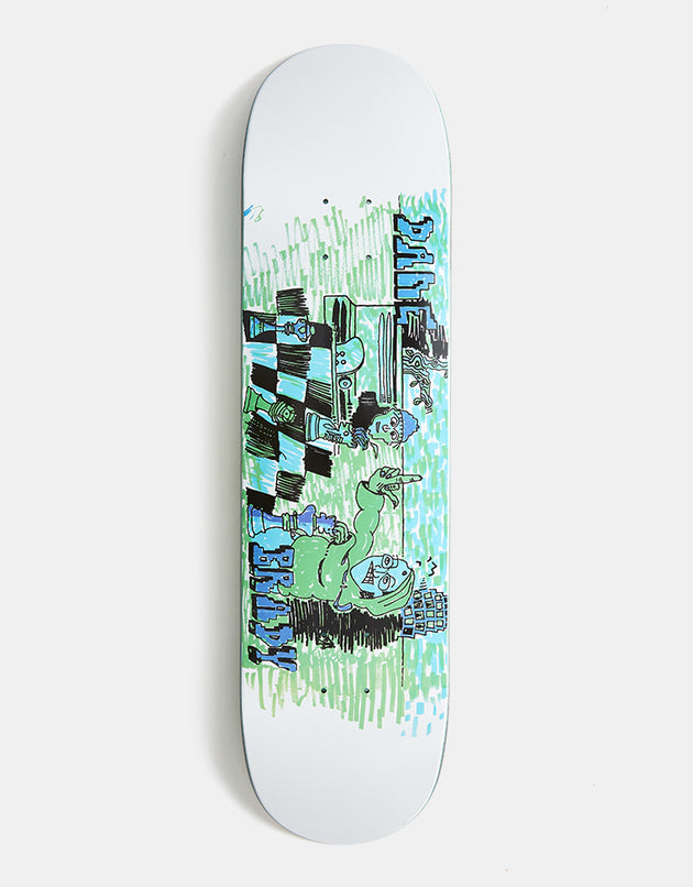 Polar Brady Checkmate Skateboard Deck - 8"