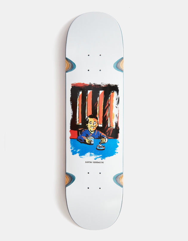 Polar Herrington Chain Smoker 2.0 Skateboard Deck - 8.25" (inc Wheel Wells)