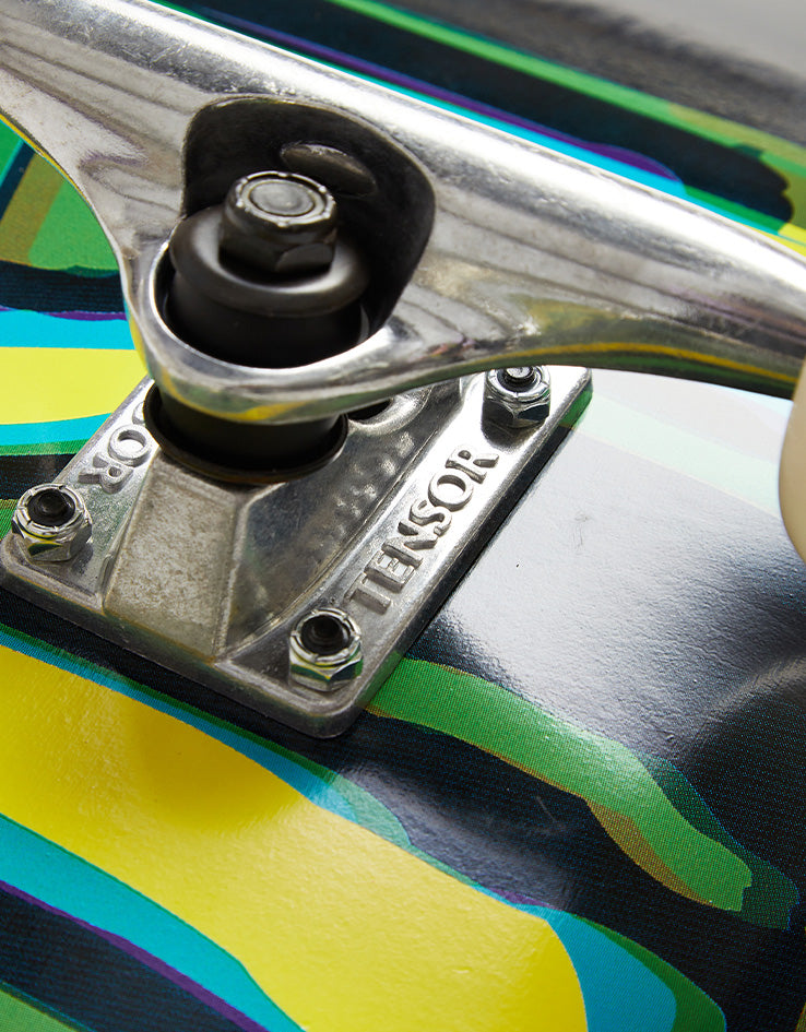 Blind Logo Glitch Green Complete Skateboard - 7.875"