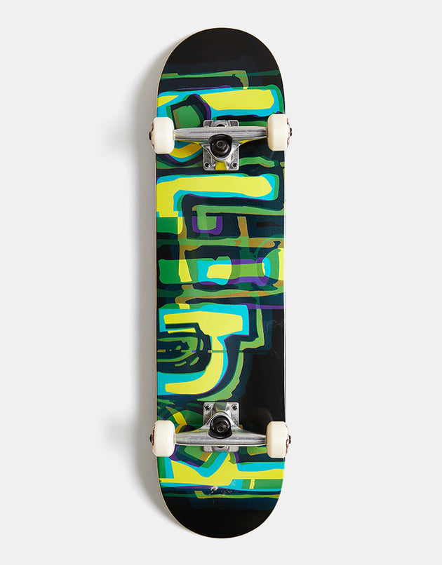 Blind Logo Glitch Green Complete Skateboard - 7.875"