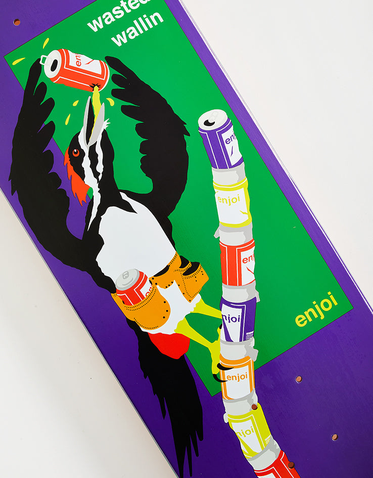 Enjoi Wallin Party Animal R7 Skateboard Deck - 8"