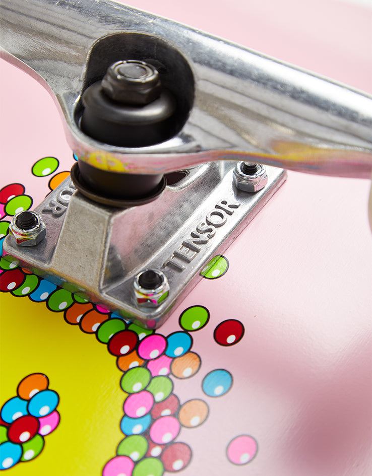 Enjoi Candy Coated Pink Complete Skateboard - 8.25"