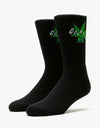 Route One Best Bud Crew Socks - Black