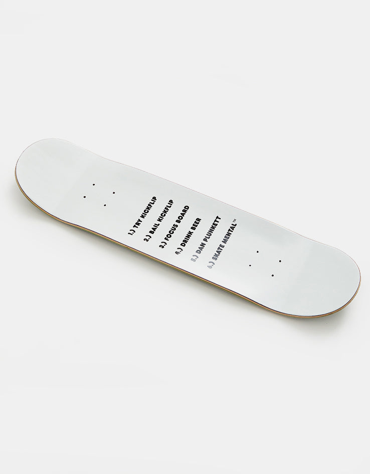 Skate Mental Plunkett Focus Skateboard Deck - 8.25"