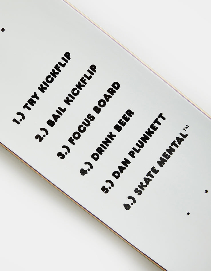 Skate Mental Plunkett Focus Skateboard Deck - 8.25"