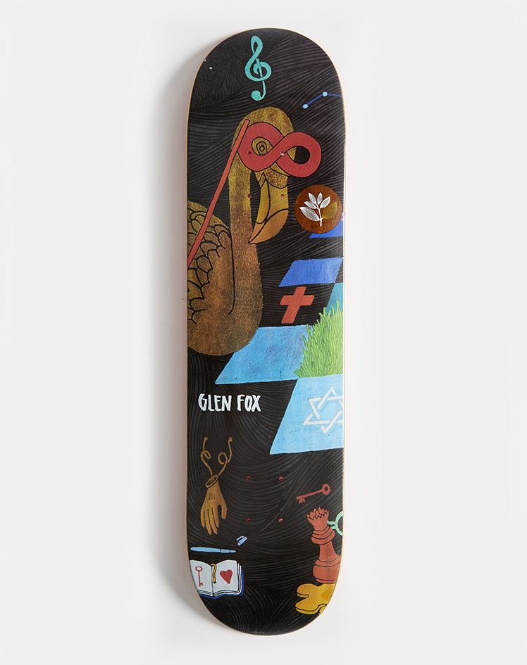 Magenta Fox Zoo Series Skateboard Deck
