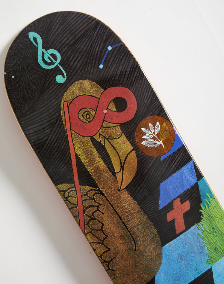 Magenta Fox Zoo Series Skateboard Deck