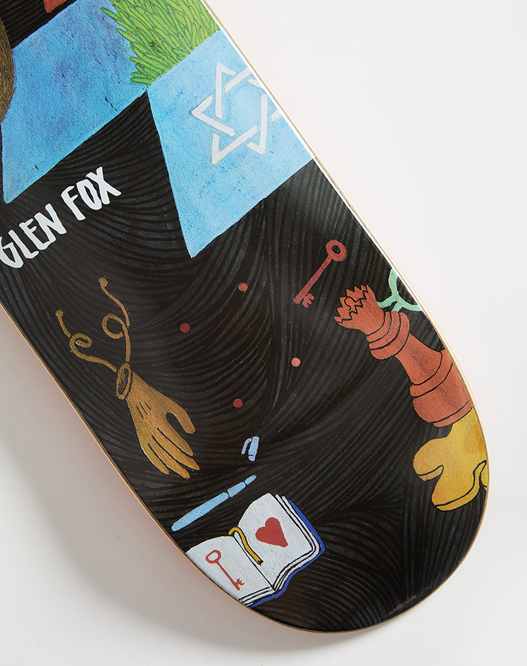 Magenta Fox Zoo Series Skateboard Deck