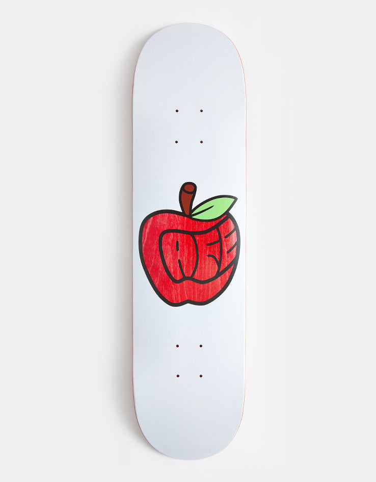 Skateboard Cafe "Pink Lady" Skateboard Deck - White/Red