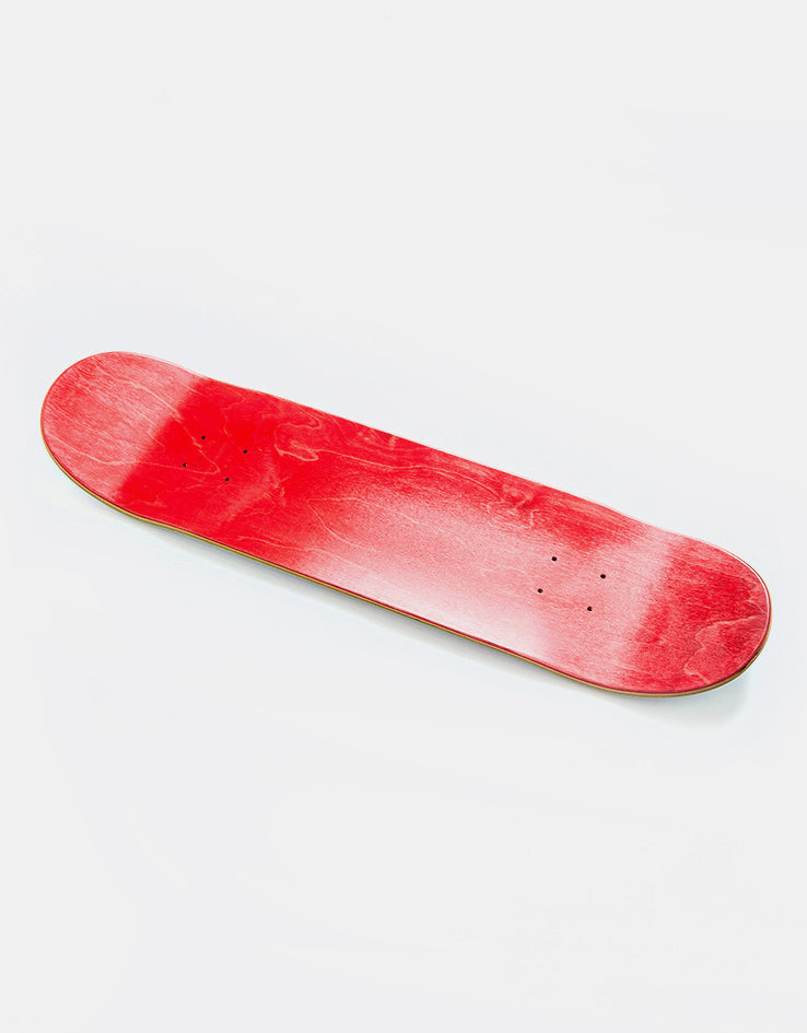 Skateboard Cafe "Pink Lady" Skateboard Deck - White/Red