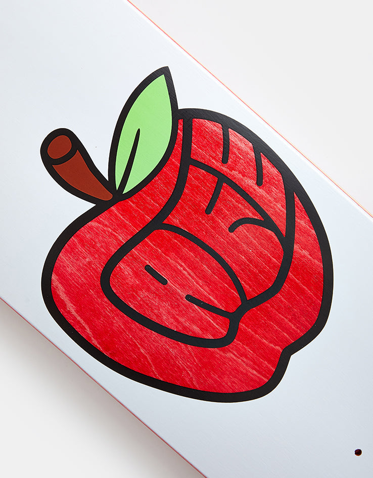 Skateboard Cafe "Pink Lady" Skateboard Deck - White/Red