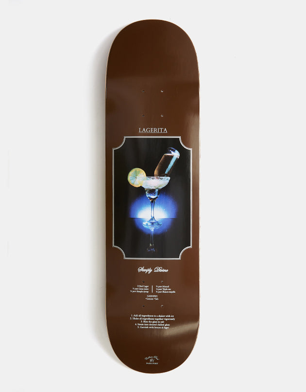 Pass Port Paul 'Lagerita' Cocktail Pro Series Skateboard Deck - 8.25"