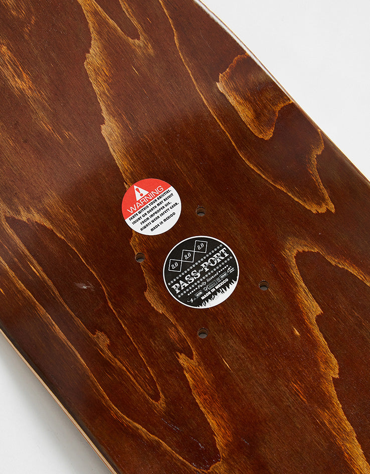 Pass Port Palmer 'Sangria' Cocktail Pro Series Skateboard Deck - 8"